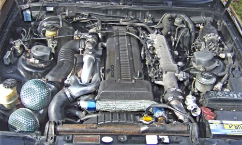 Black 2.5TT Engine