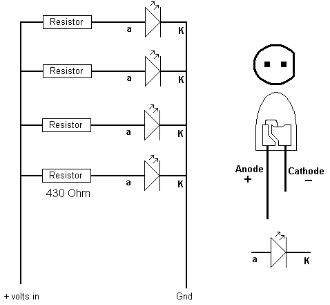 LED puddle lights wiring